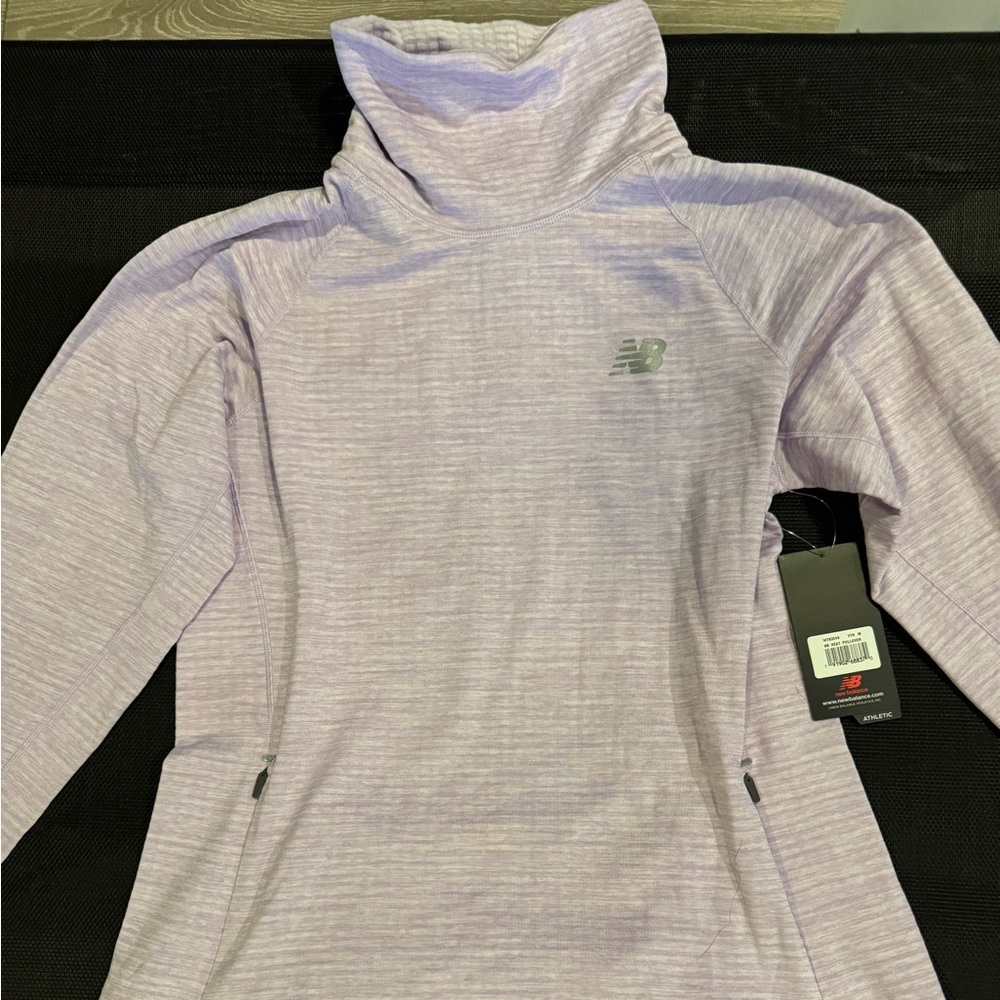 New Balance Purple Heat Pullover